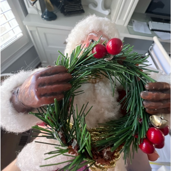 Vintage Thomas Kinkade Old world CHRISTMAS Journey’s End 8" Santa Claus Figurine - Picture 3 of 16